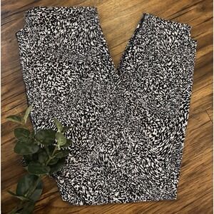 Lululemon Womens InStill High-Rise Tight Warped Grain Alpine White Black 12